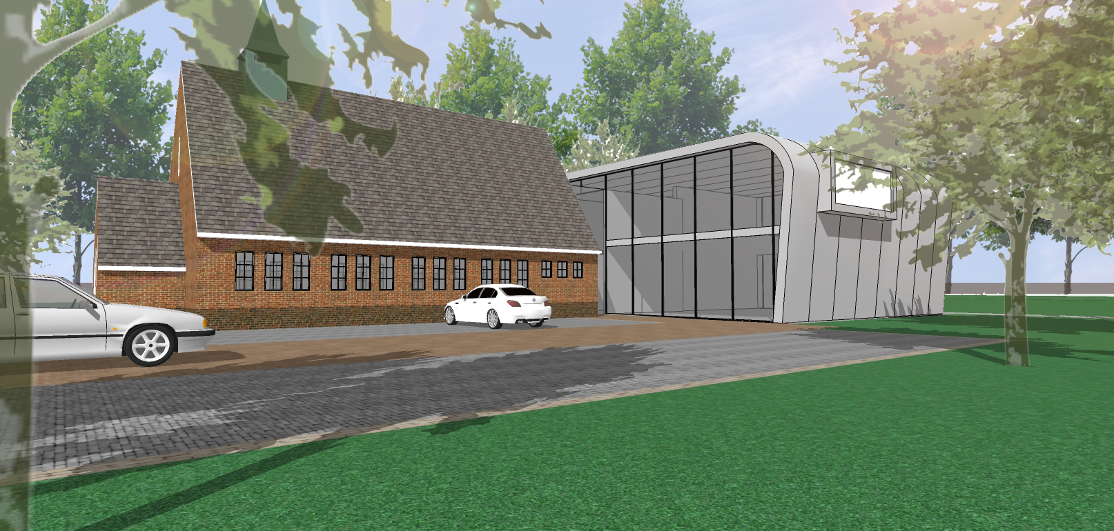 Impressie duurzame kerk